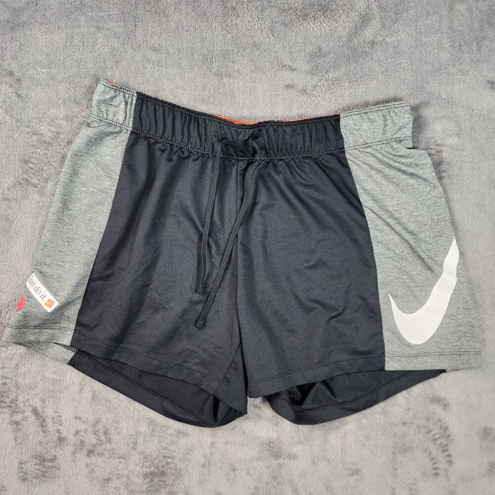 Nike Pro Women's Icon Clash Training Shorts Women's Medium Black Gray Training